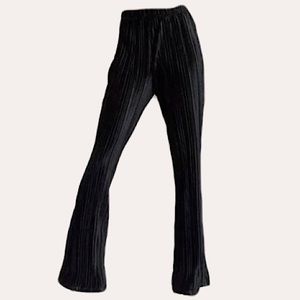 Textured Velvet Flare Pants (never worn)